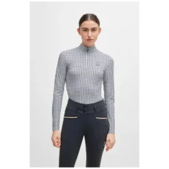 Damen BOSS EQUESTRIAN Funktionsshirts<Trainingsshirt Rache Houndstooth