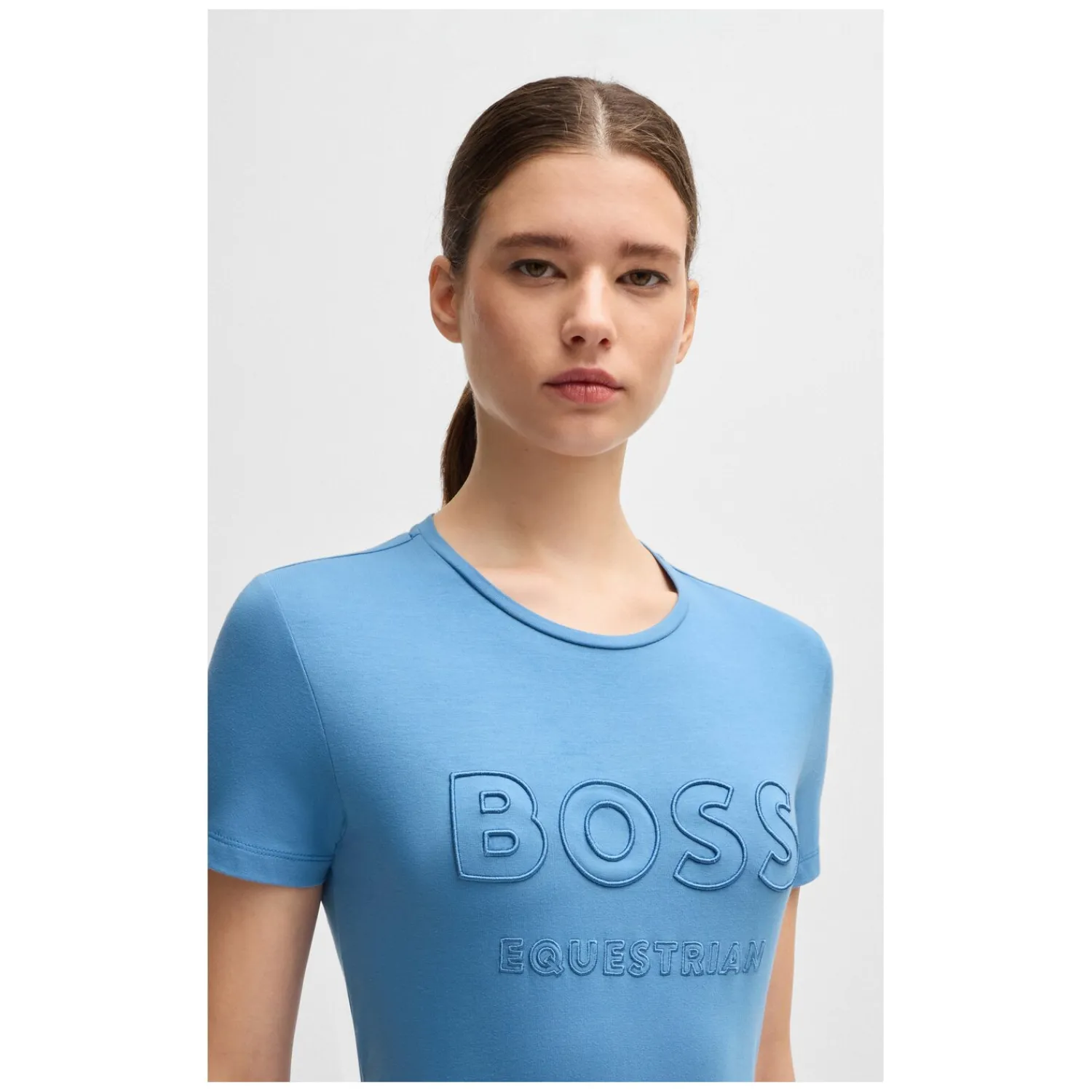 Damen BOSS EQUESTRIAN Polo & T-Shirts<T-hirt Logo Maya