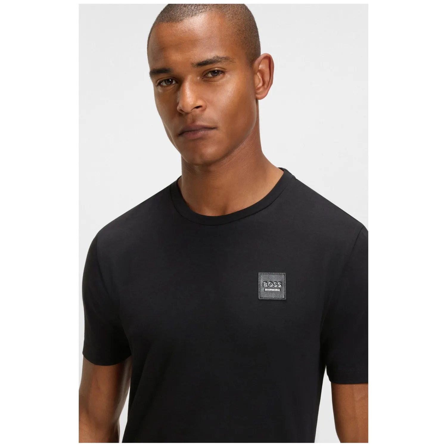 Herren BOSS EQUESTRIAN Polo & T-Shirts<T-hirt Pierce it Patch
