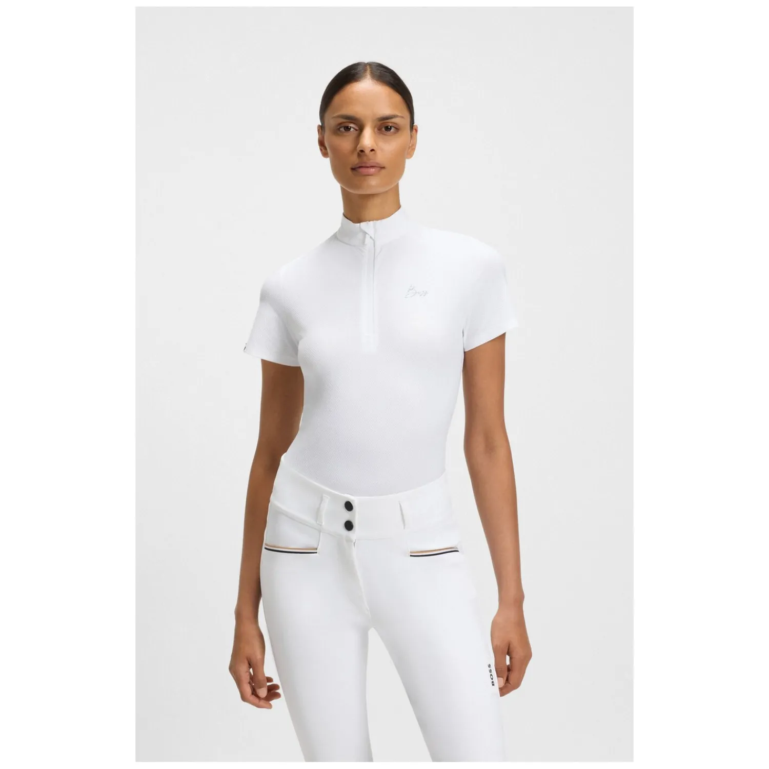 Damen BOSS EQUESTRIAN Turnierbekleidung<Turnierhirt aira Texture