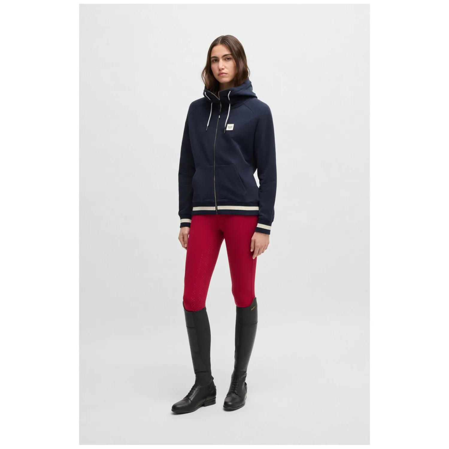 Damen BOSS EQUESTRIAN Pullover & Hoodies<Zip-Hoodie Riva