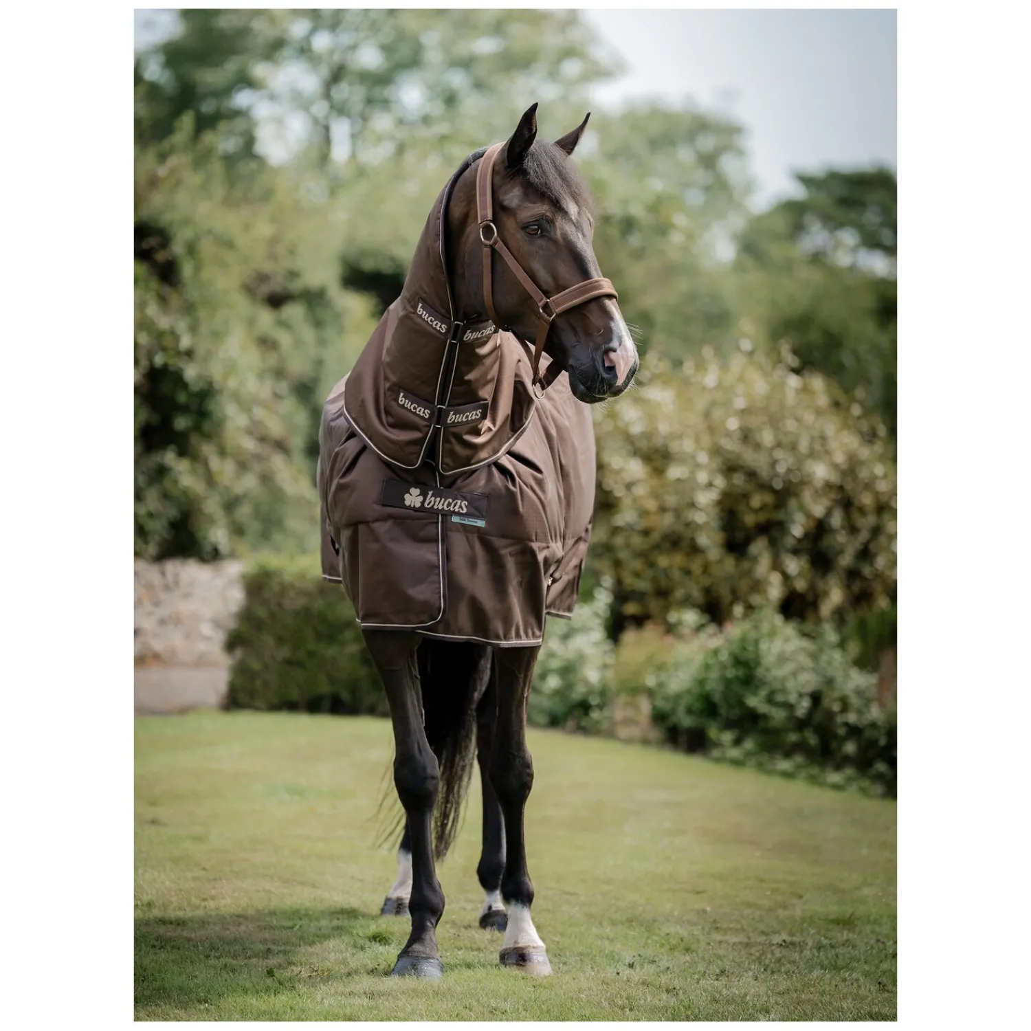 bucas Pferdedecken<Outdoordecke Irish Turnout 50 + Neck