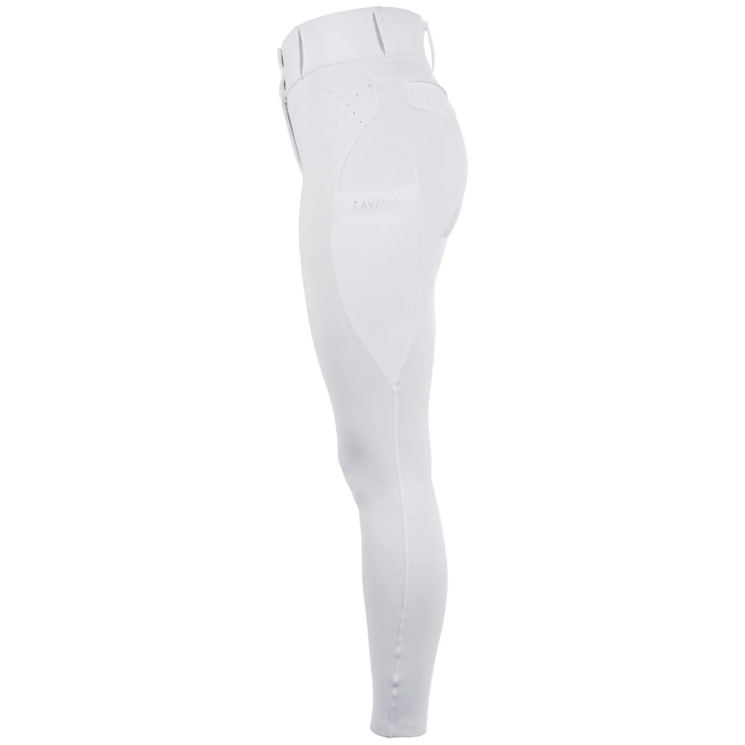 Damen Cavallo Reithosen<Gesäßeinsatz-Reithose CAVALCANDERA GRIP MOBILE