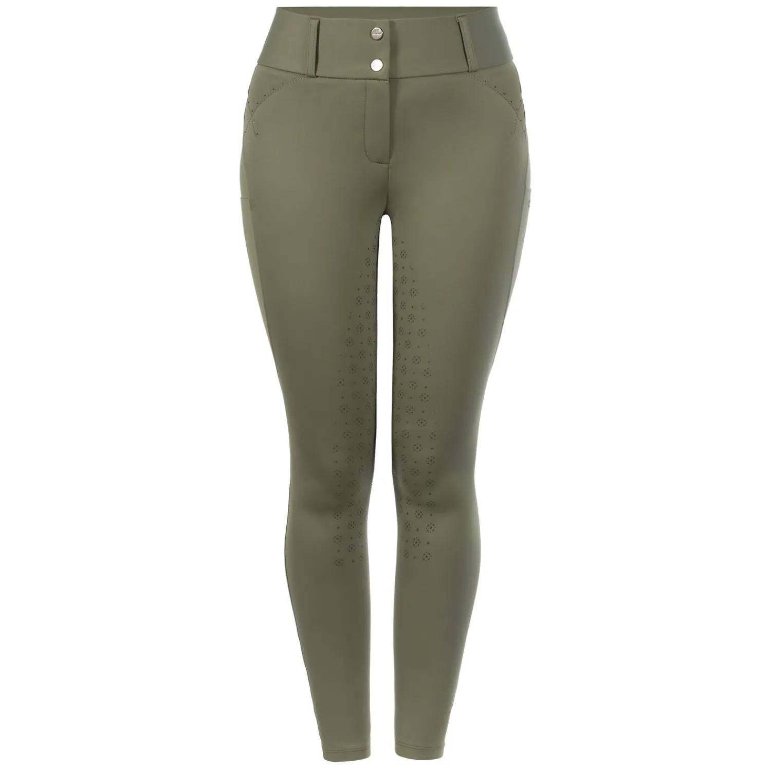 Damen Cavallo Reithosen<Gesäßeinsatz-Reithose CAVALCANDERA GRIP MOBILE