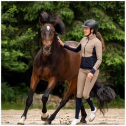 Damen Cavallo Reitjacken<Hybridjacke CAVALBLU