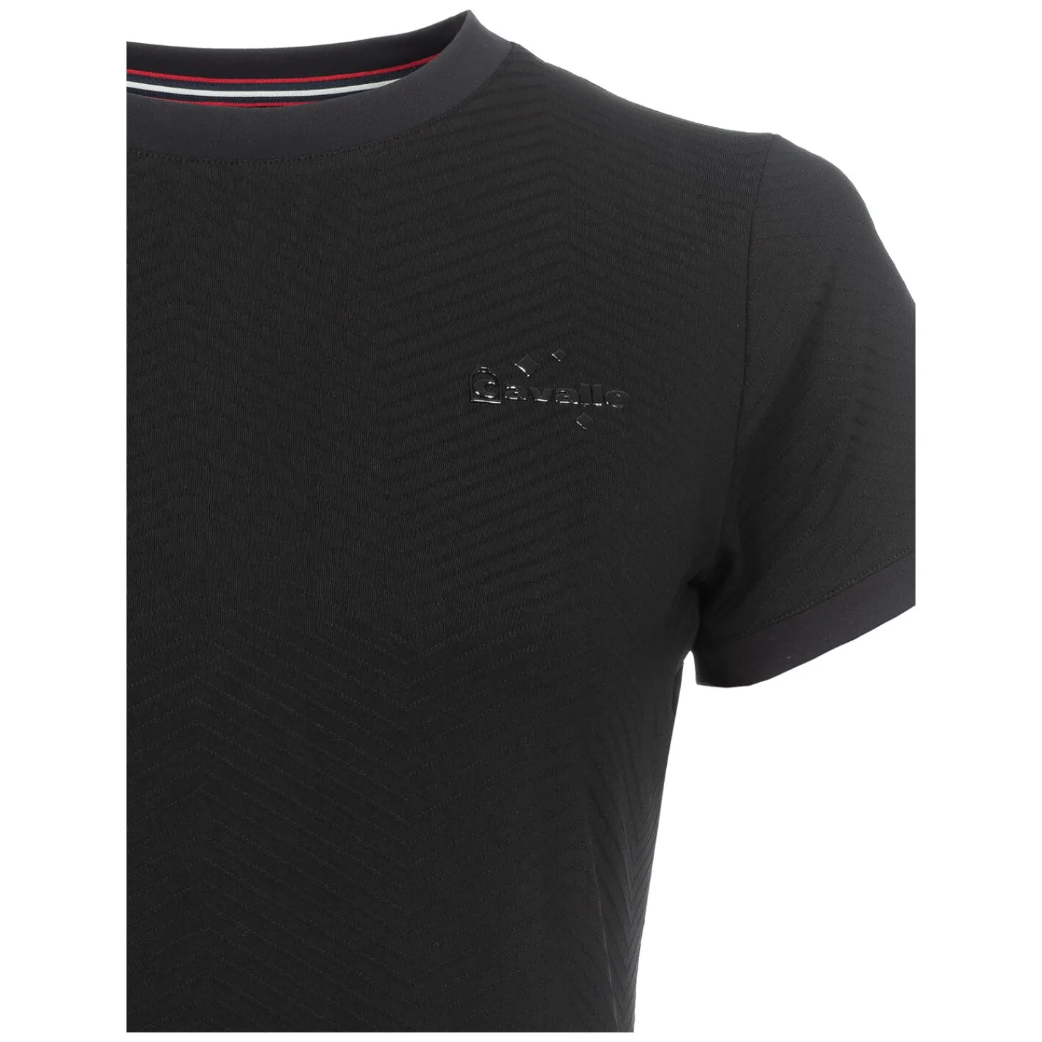 Damen Cavallo Funktionsshirts<Jacquard-Shirt CAVALBIANCA
