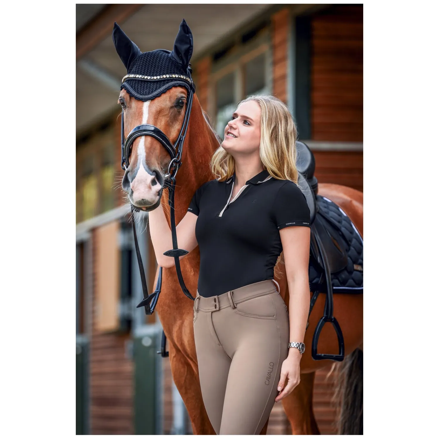 Damen Cavallo Polo & T-Shirts<Poloshirt CAVALPIQUE POLO