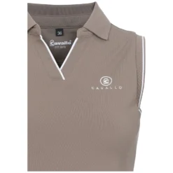 Damen Cavallo Polo & T-Shirts<Polotop V-Ausschnitt CAVALBUA