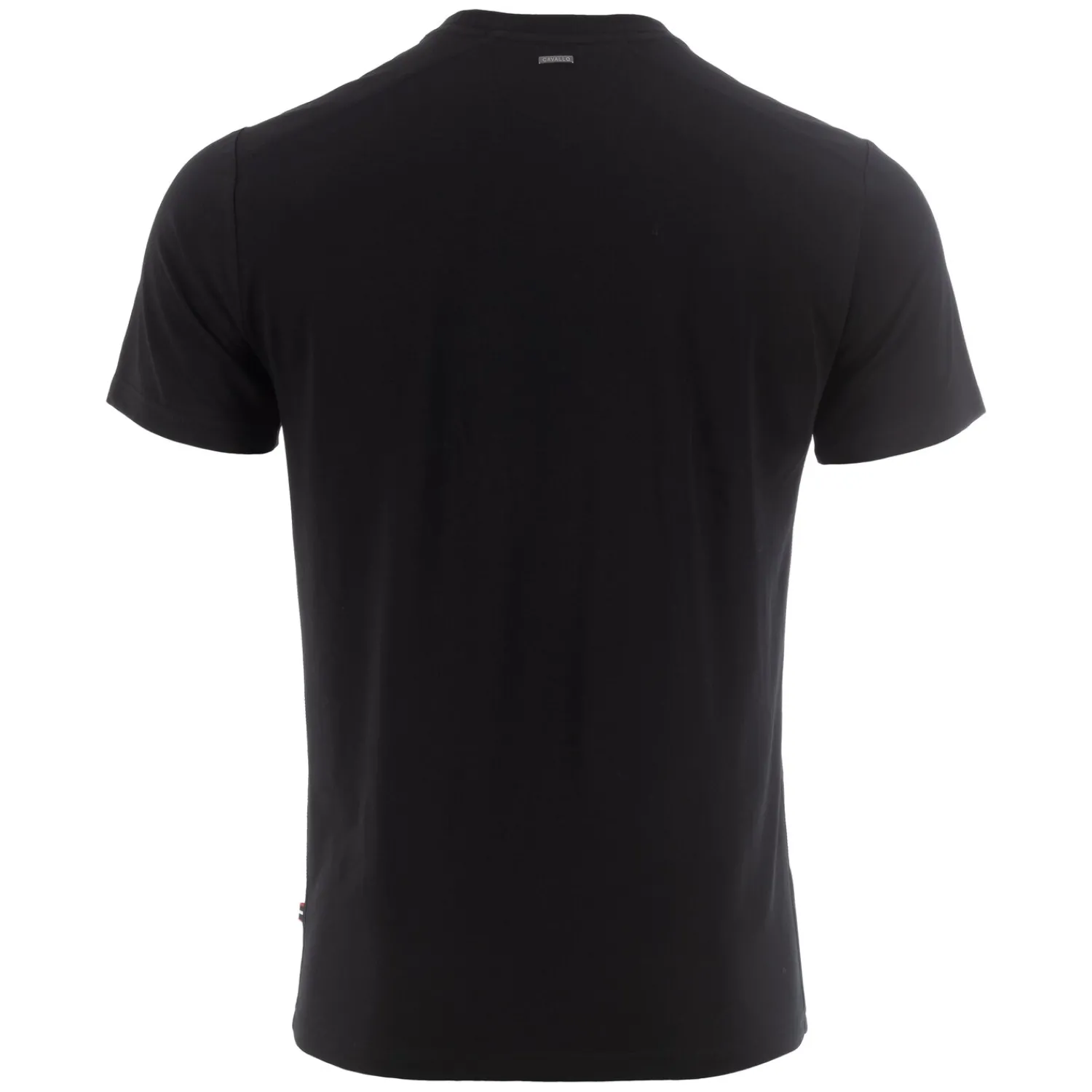 Herren Cavallo Polo & T-Shirts|Funktionsshirts<T-hirt CAVALCOTTON R-NECK