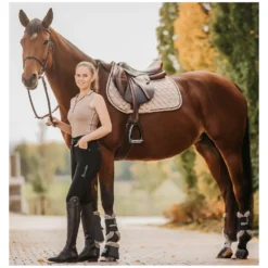 Damen Cavallo Reithosen<Vollbesatz-Reithose CAVALCELINE X Grip
