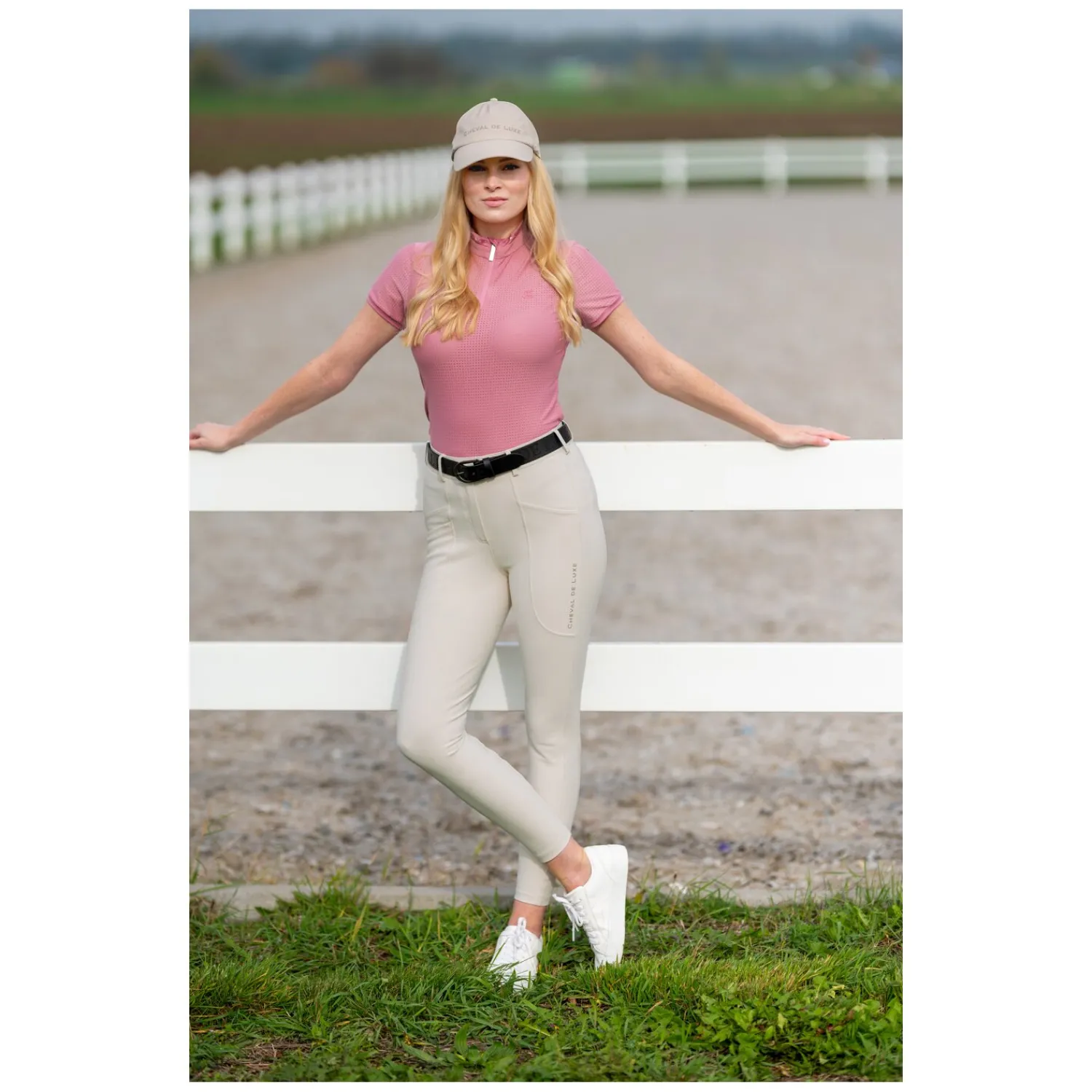 Loesdau Mützen & Schals<Cheval de Luxe Basecap aus Mesh mit Glitzerlogo