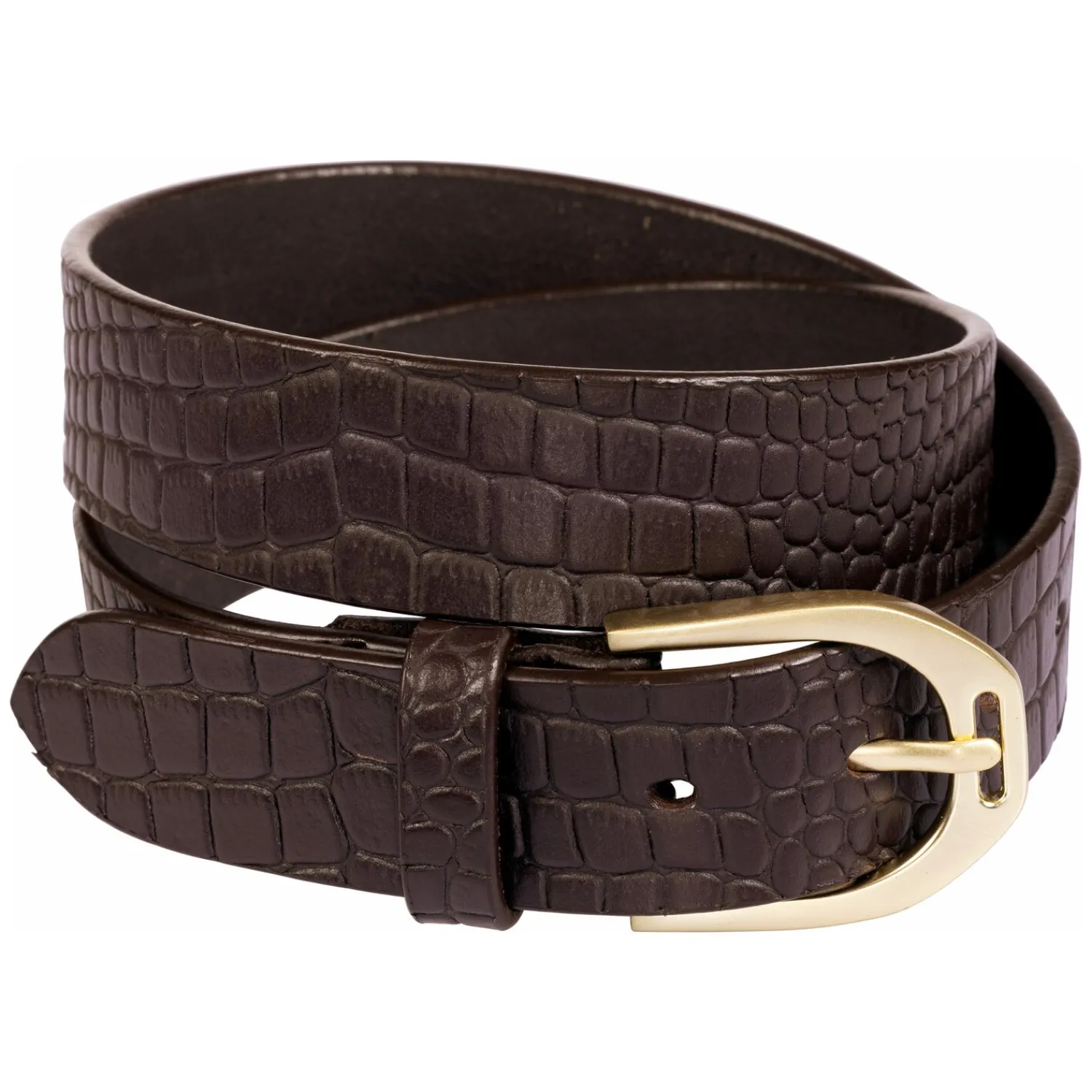 Cheval de Luxe Reitgürtel<Gürtel Croco Limoges