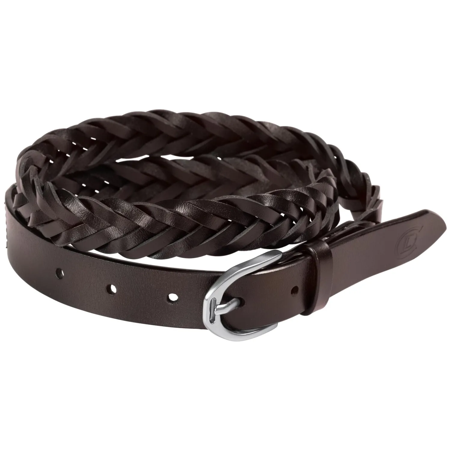 Cheval de Luxe Reitgürtel<Ledergürtel geflochten