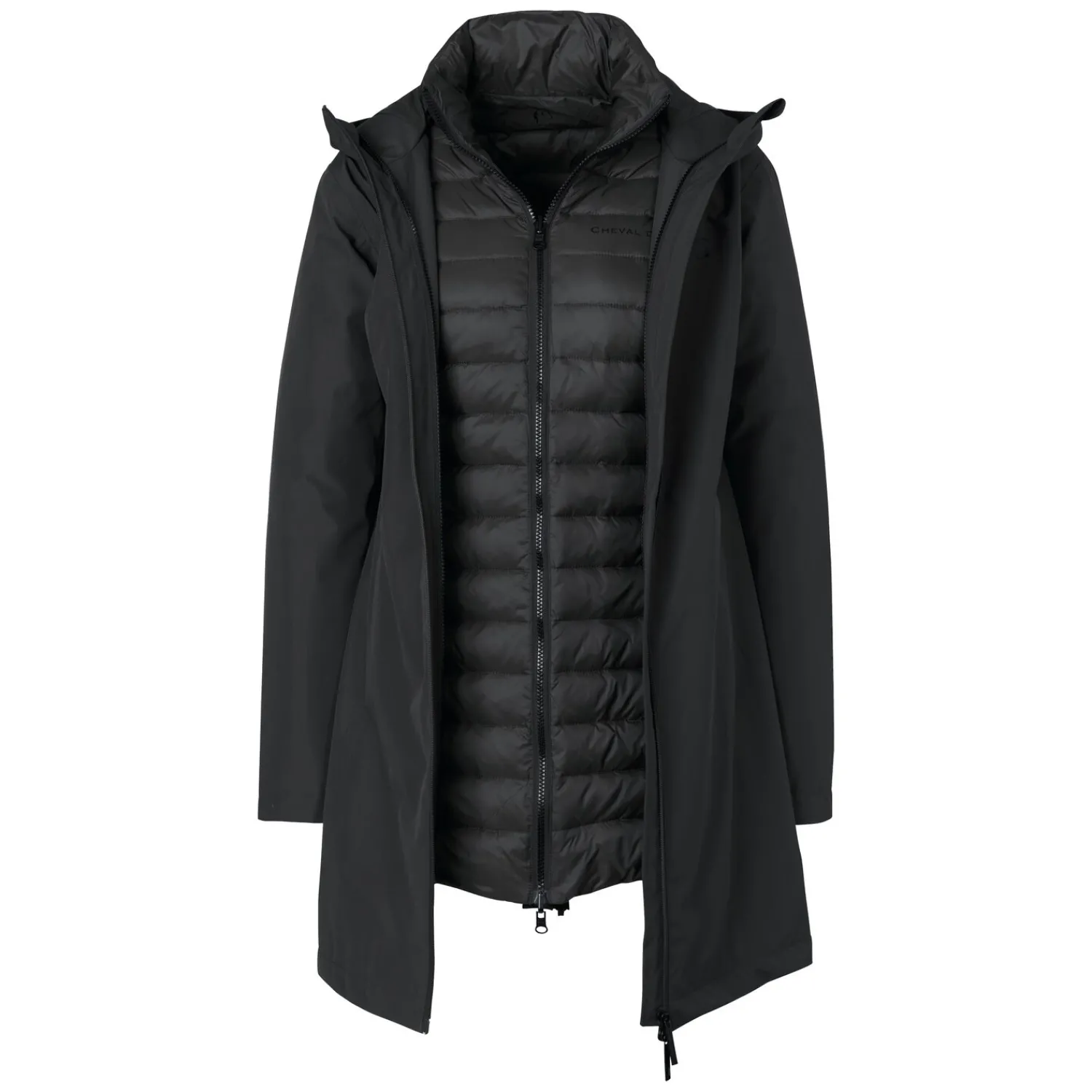 Damen Cheval de Luxe Reitjacken<Parka 3-in1