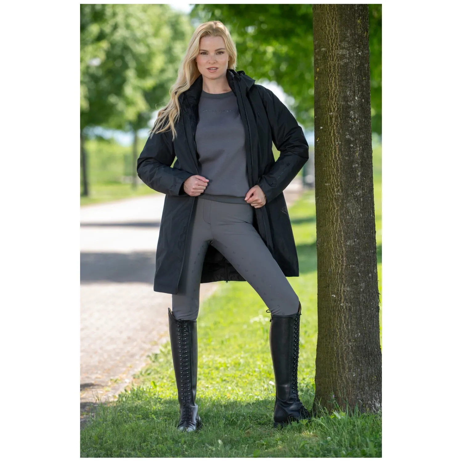 Damen Cheval de Luxe Reitjacken<Parka 3-in1