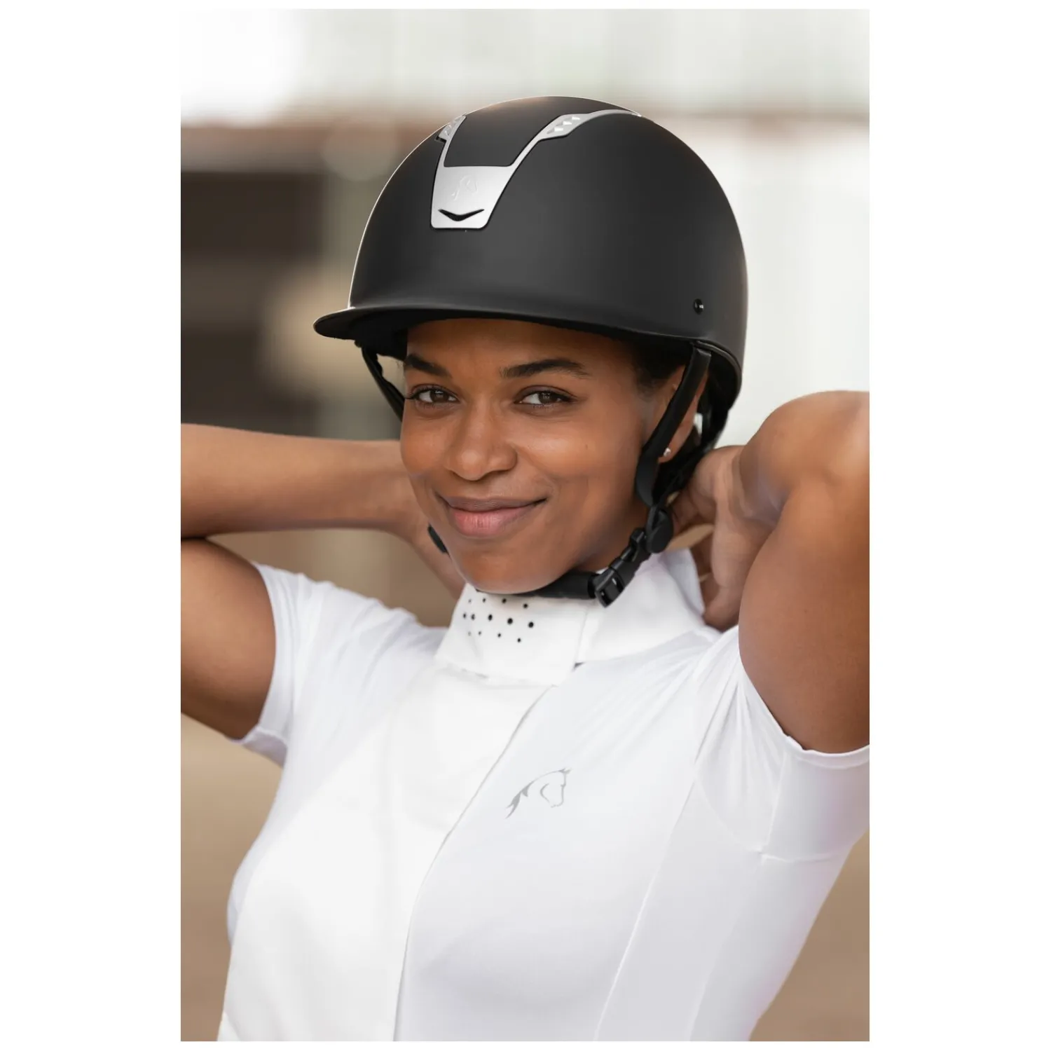 Damen Loesdau Turnierbekleidung<Cheval de Luxe Plastron Trieste