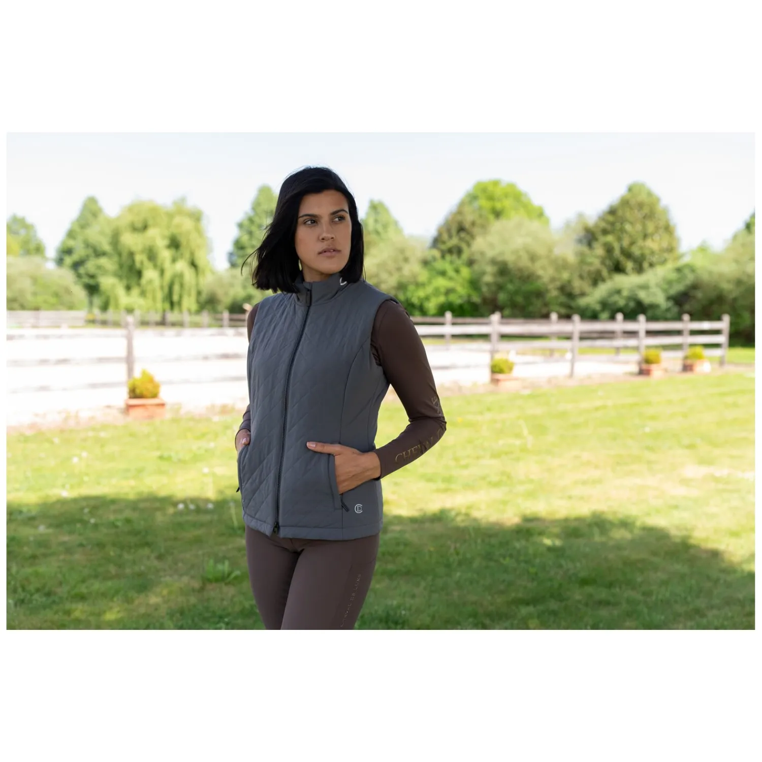 Damen Cheval de Luxe Westen<teppwete ightweight areie