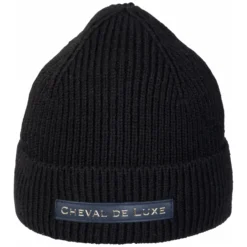 Loesdau Mützen & Schals<Cheval de Luxe Strickmütze mit Logopatch