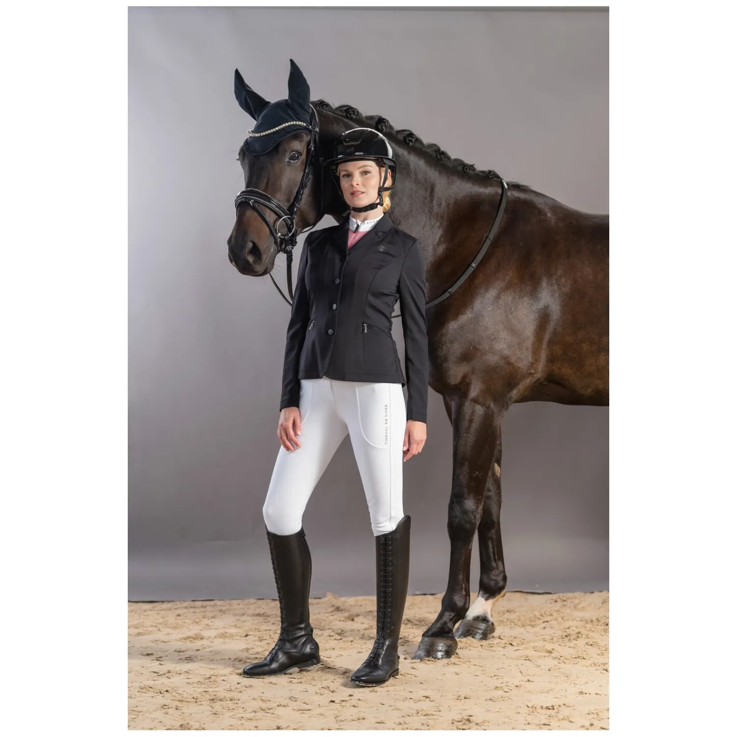 Damen Cheval de Luxe Turnierbekleidung<Turnierjacke Mesh