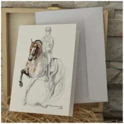 Loesdau Geschenke Für Reiter<DESIGNED LINES Grußkarte