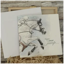 Loesdau Geschenke Für Reiter<DESIGNED LINES Grußkarte