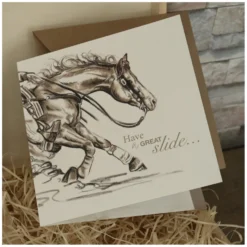 Loesdau Geschenke Für Reiter<DESIGNED LINES Grußkarte