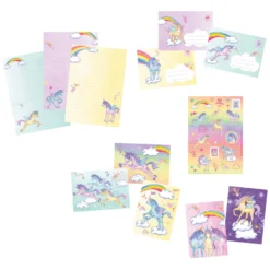 Loesdau Geschenke Für Reiter<DIE SPIEGELBURG Briefpapier-Set Einhorn-Paradies