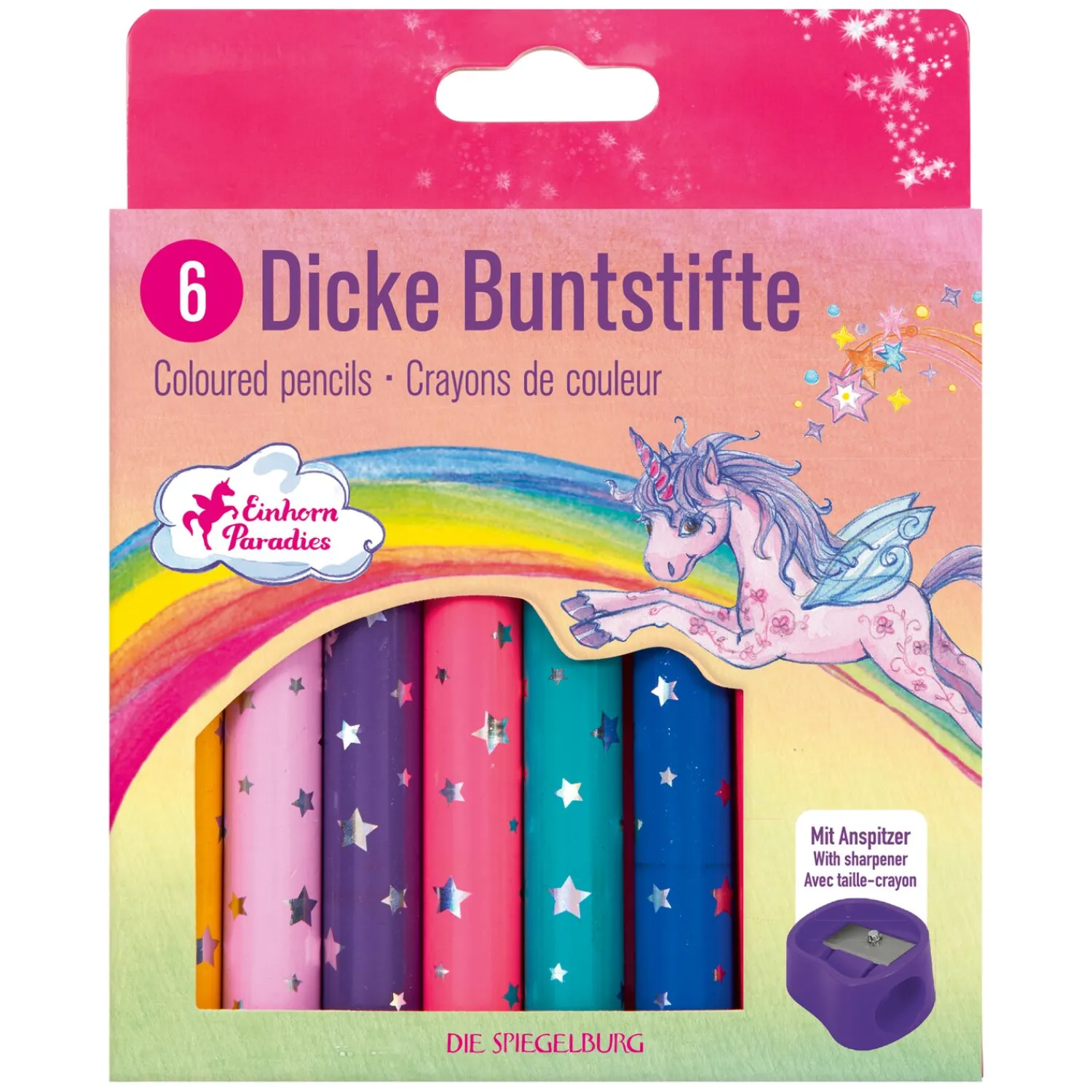 Loesdau Geschenke Für Reiter<DIE SPIEGELBURG Dicke Buntstifte Einhorn-Paradies