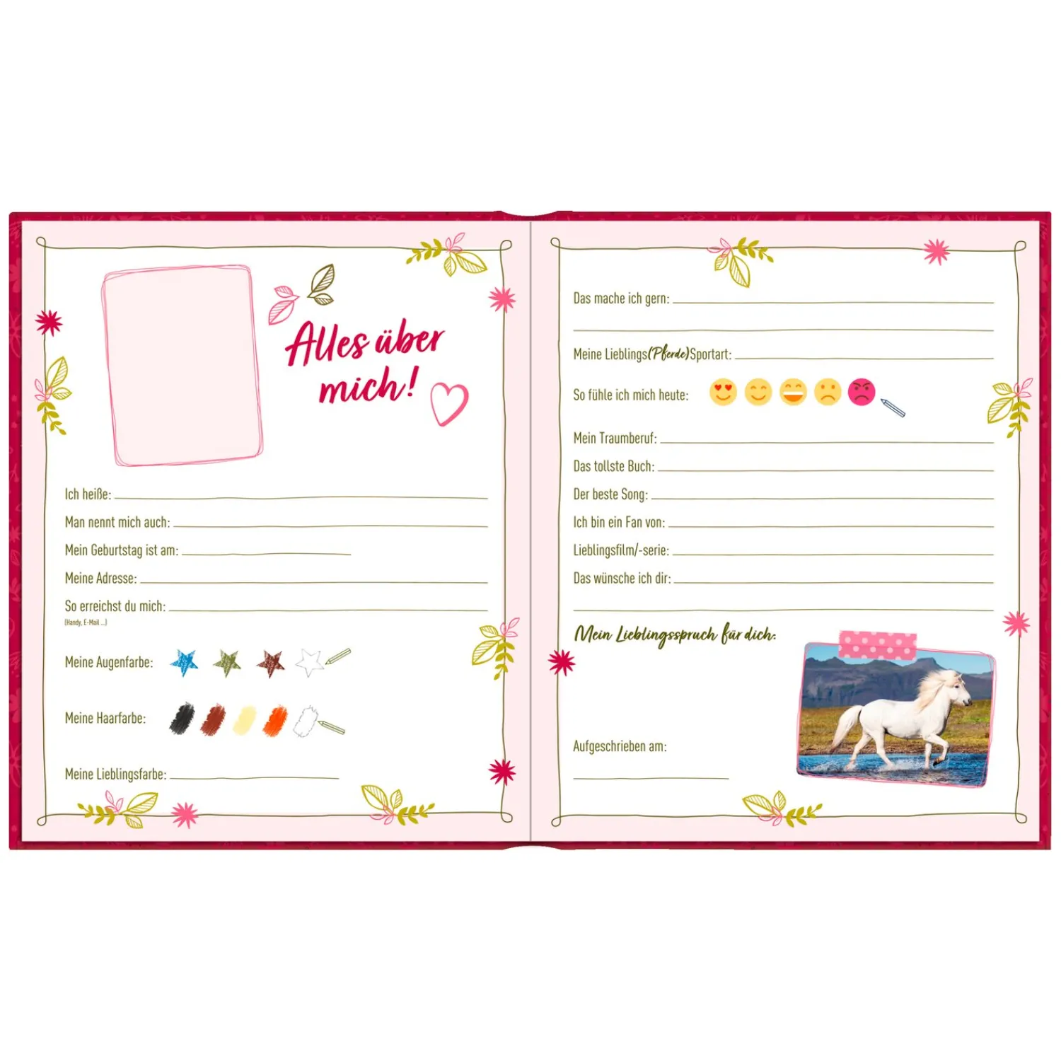 Loesdau Geschenke Für Reiter<DIE SPIEGELBURG Freundebuch Pferdefreunde
