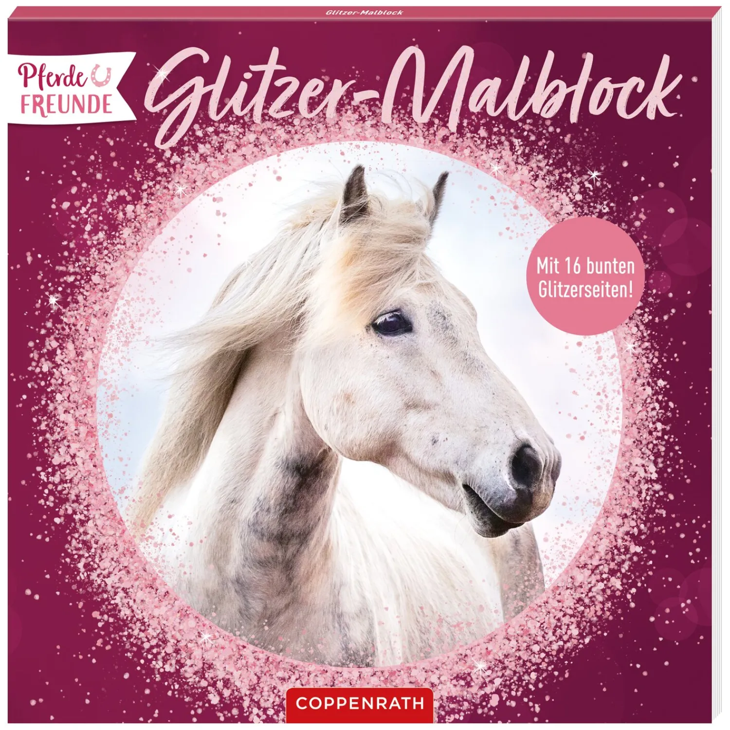Loesdau Geschenke Für Reiter<DIE SPIEGELBURG Glitzer-Malblock Pferde FREUNDE