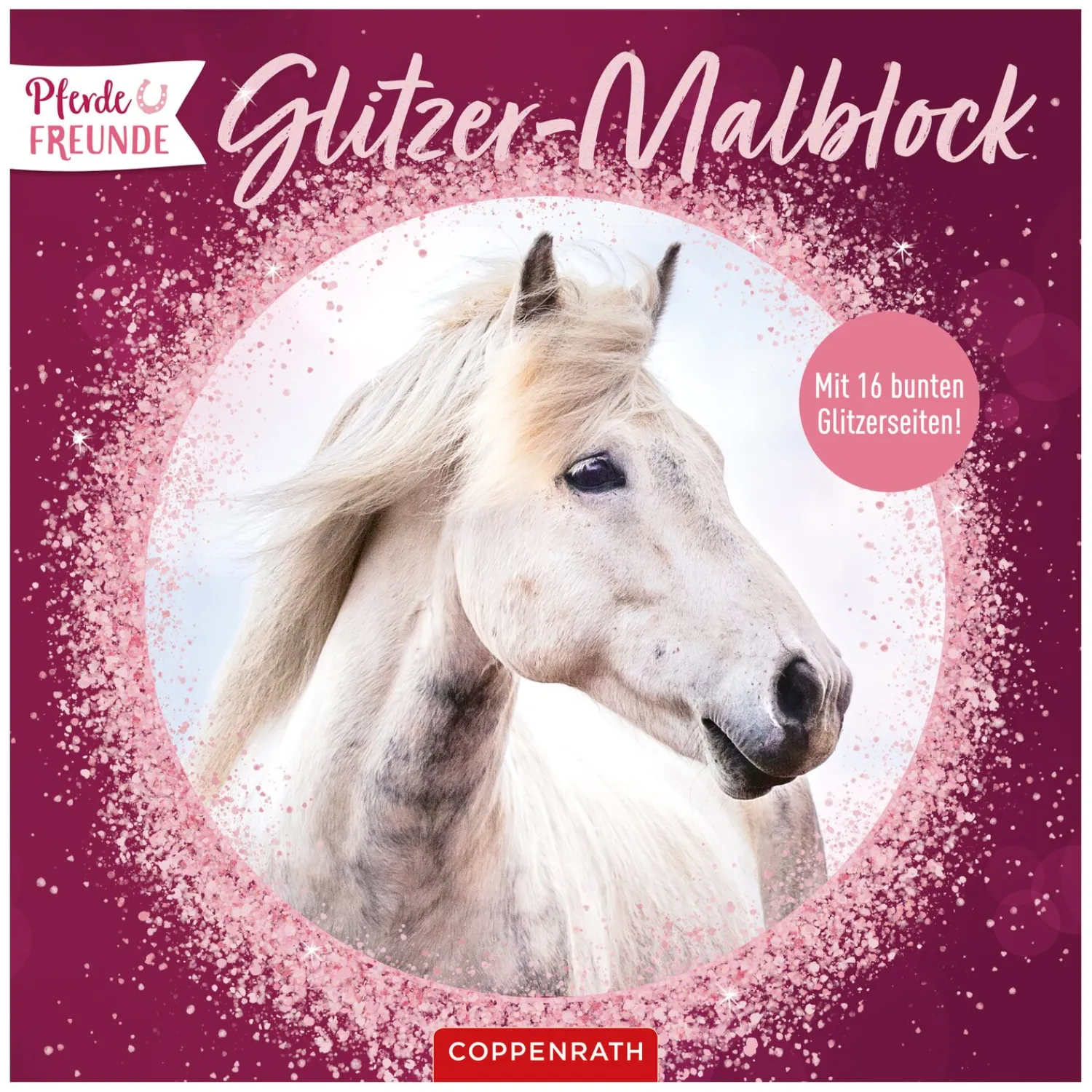 Loesdau Geschenke Für Reiter<DIE SPIEGELBURG Glitzer-Malblock Pferde FREUNDE