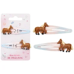 Loesdau Geschenke Für Reiter<DIE SPIEGELBURG Haar-Clips Pferde FREUNDE