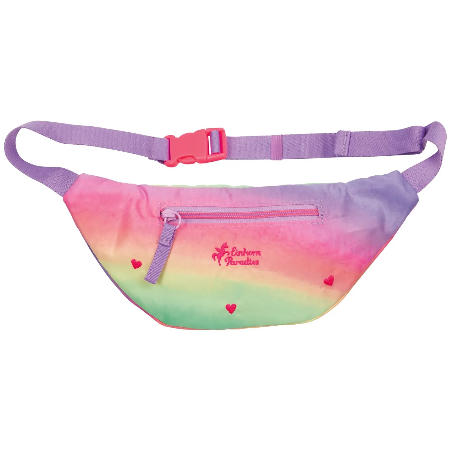 Loesdau Geschenke Für Reiter|Taschen<DIE SPIEGELBURG Hip Bag Regenbogen Einhorn-Paradies