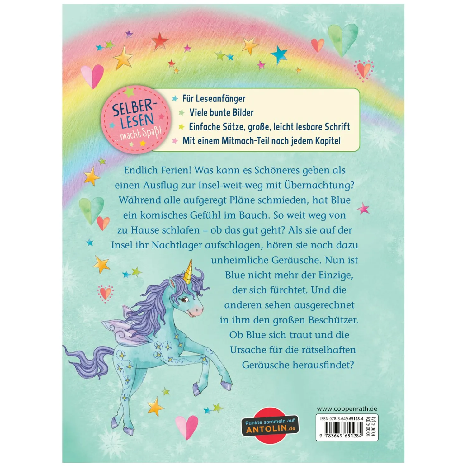 Loesdau Bücher & Multimedia<DIE SPIEGELBURG Nur Mut Blue Einhorn Paradies