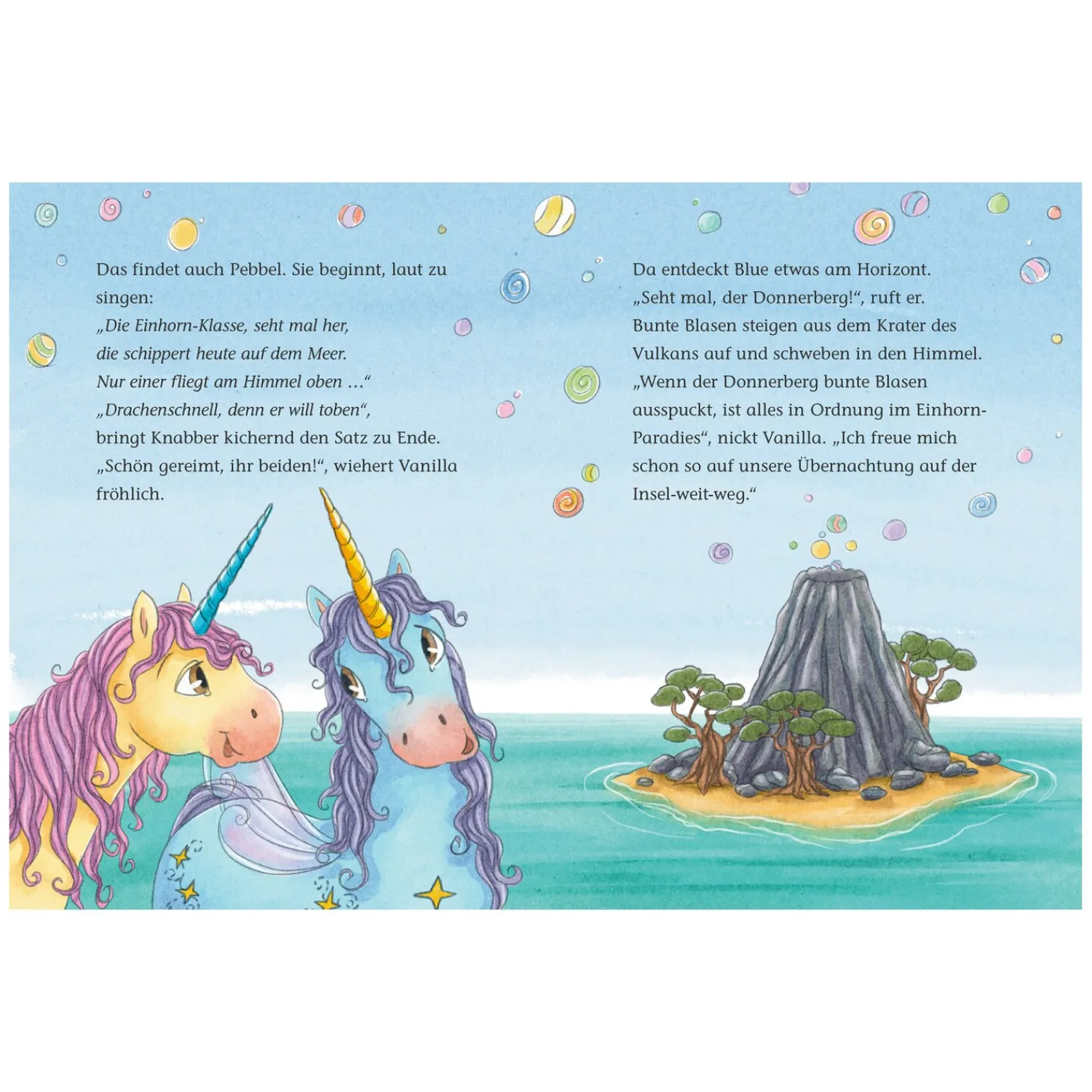 Loesdau Bücher & Multimedia<DIE SPIEGELBURG Nur Mut Blue Einhorn Paradies