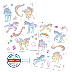 Loesdau Geschenke Für Reiter<DIE SPIEGELBURG Tattoos Einhorn Paradies
