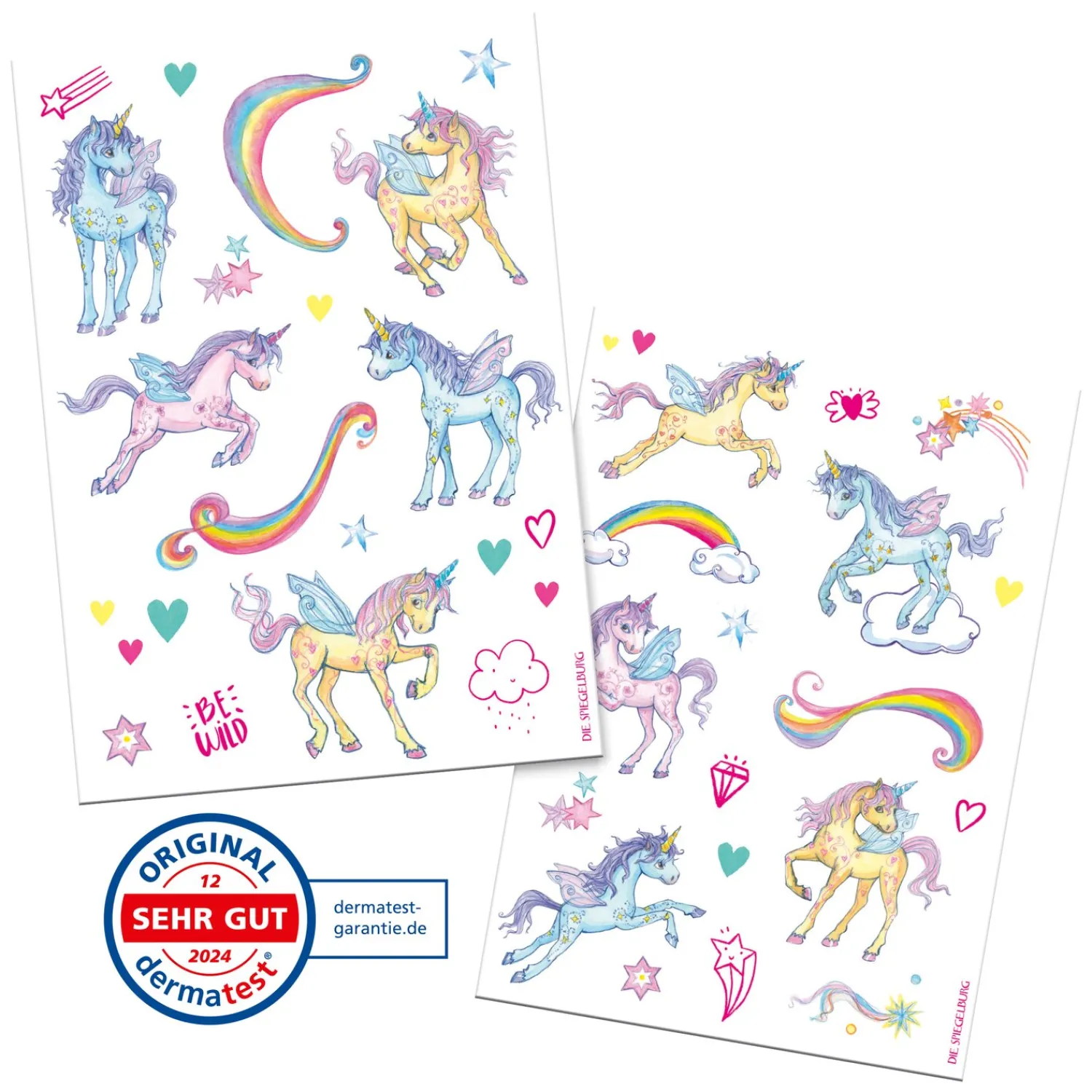Loesdau Geschenke Für Reiter<DIE SPIEGELBURG Tattoos Einhorn Paradies