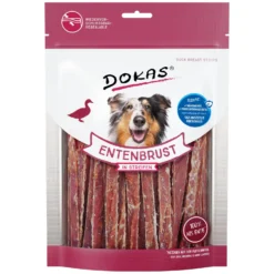 Loesdau Hundesnacks<DOKAS Fleisch-Snack in Streifen