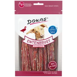 Loesdau Hundesnacks<DOKAS Fleisch-Snack in Streifen