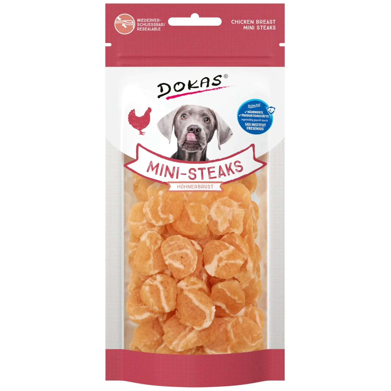 Loesdau Hundesnacks<DOKAS Mini Steaks