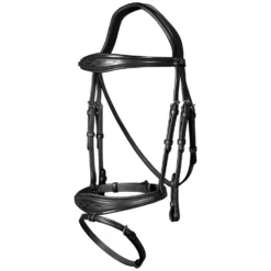 Dy'on Trensen<Dy'on Anatomische Trense mit kombiniertem Reithalfter NEW ENGLISH COLLECTION