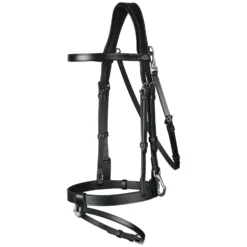 Loesdau Trensen<Dy'on Trense aus Flachleder WORKING COLLECTION