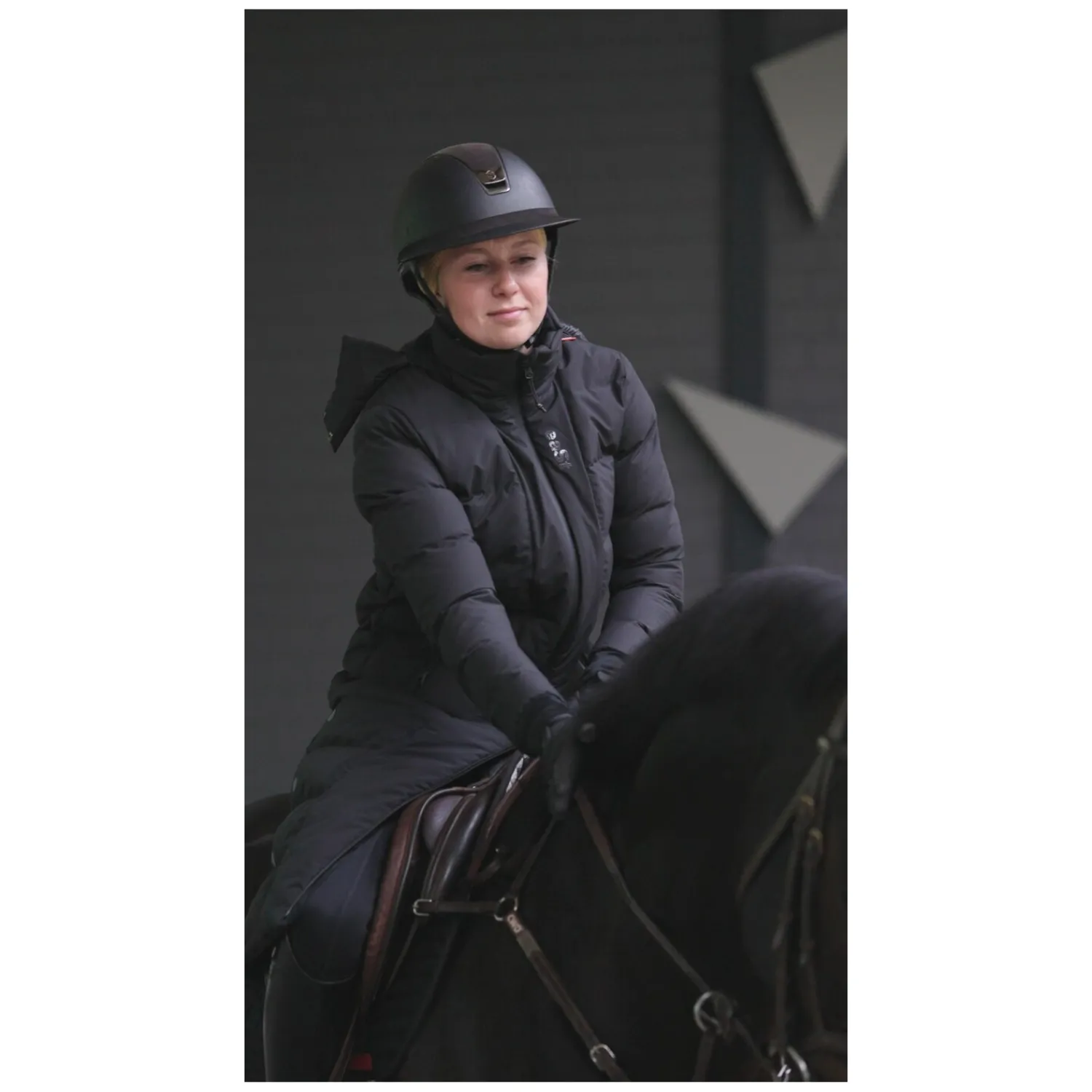 Damen eaSt Reitjacken<ante Perforance ong Puffer Coat