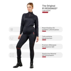 Damen eaSt Reithosen<Reitegging Regging R1 ightweight