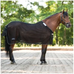 EQUINE-MICROTEC Fliegendecken|Pferdedecken<EQUINE MICROTEC Fliegendecke Micro Mesh Protect