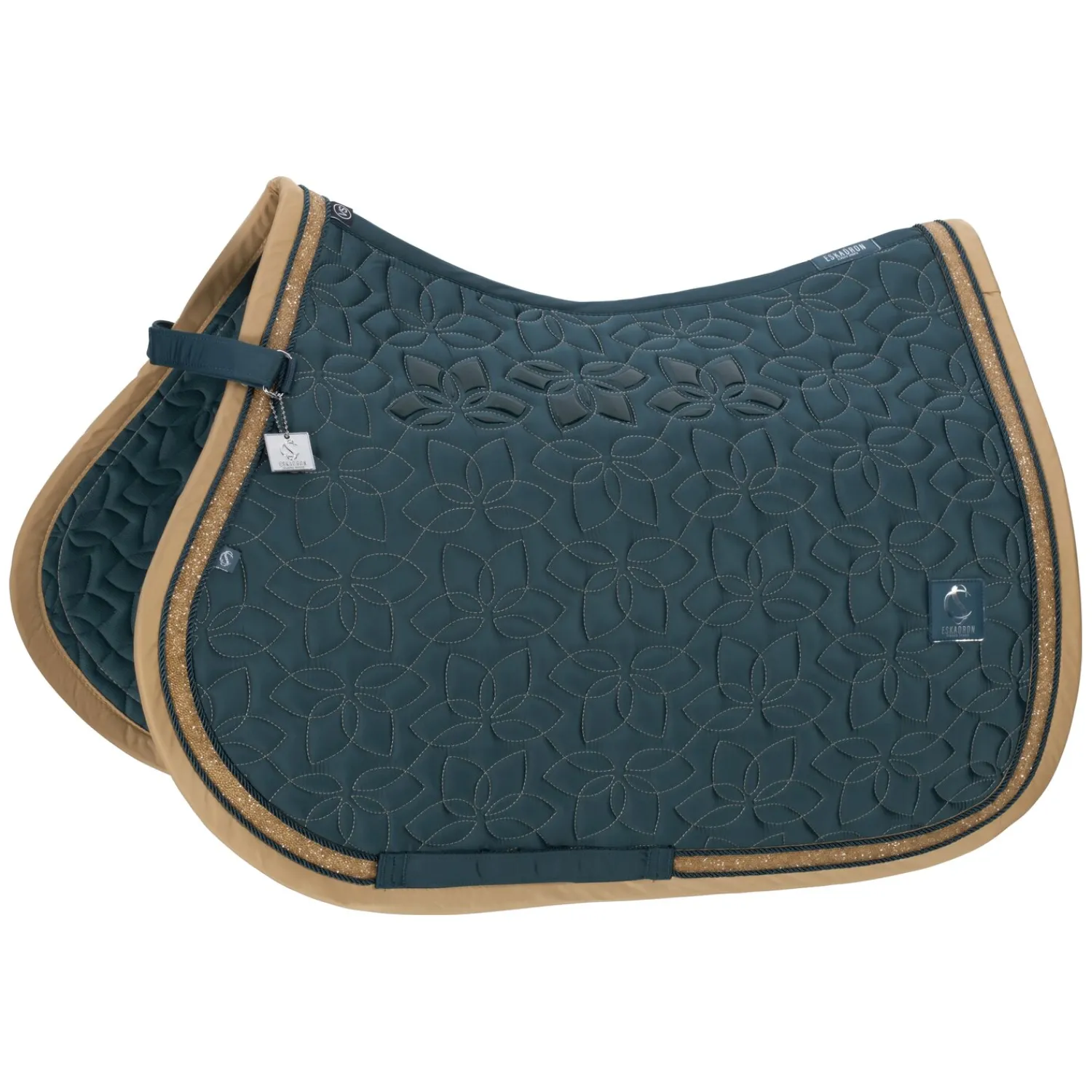 ESKADRON Classic Sports Sättel & Zubehör|Schabracken<Schabracke Glossy Jewel Contrast