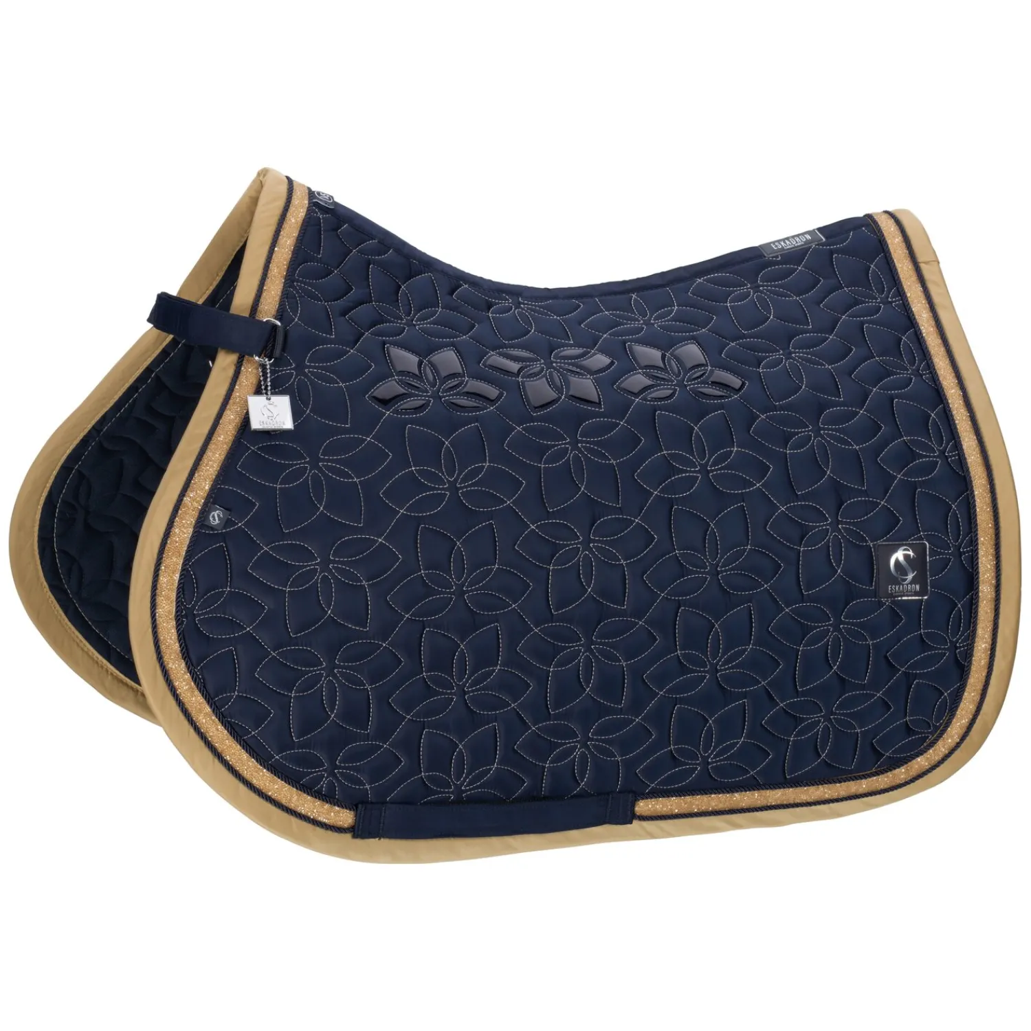ESKADRON Classic Sports Sättel & Zubehör|Schabracken<Schabracke Glossy Jewel Contrast
