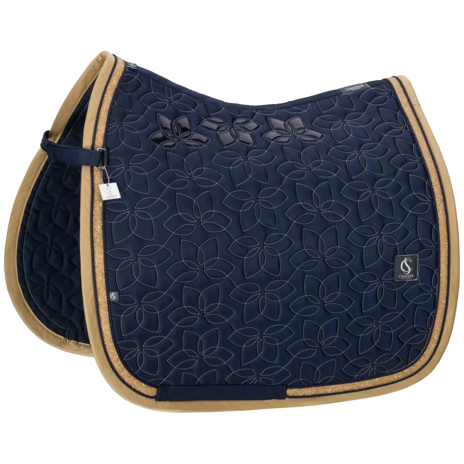 ESKADRON Classic Sports Sättel & Zubehör|Schabracken<Schabracke Glossy Jewel Contrast