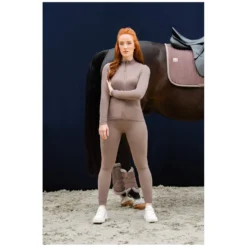 Damen ESKADRON Funktionsshirts|Reitjacken<Cassic Sports Zip-Shirt Seamess