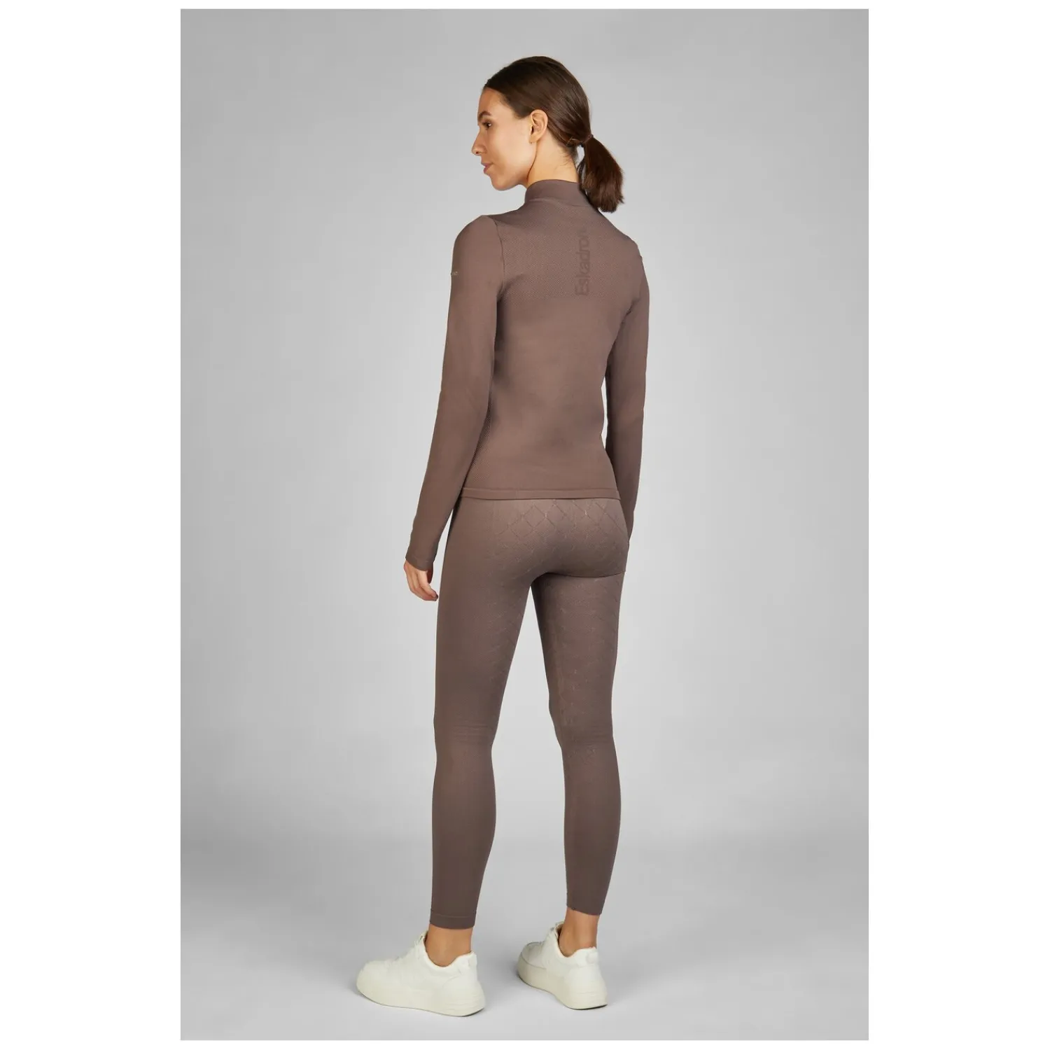 Damen ESKADRON Funktionsshirts|Reitjacken<Cassic Sports Zip-Shirt Seamess
